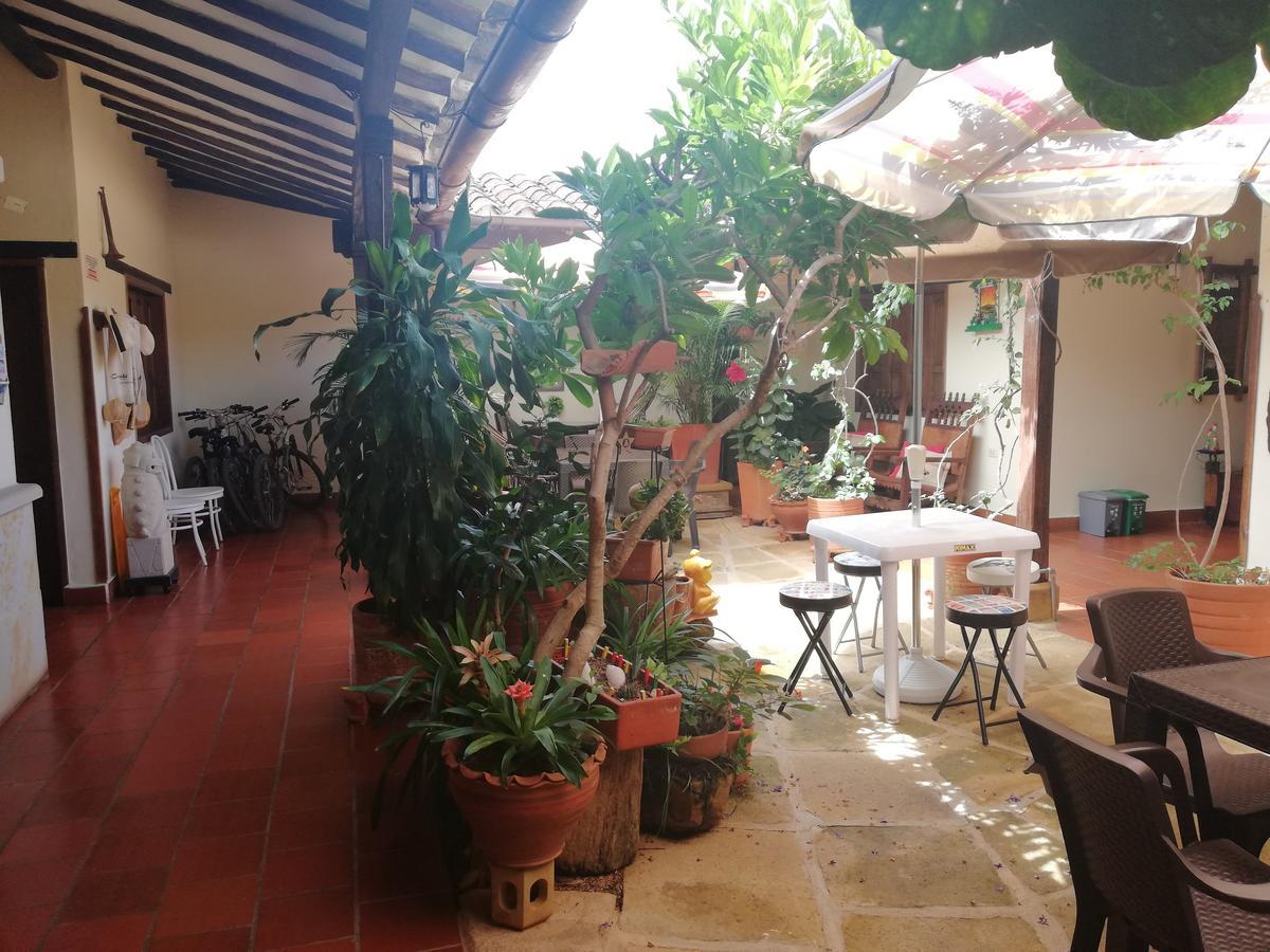 Hostal La Mansion De Virginia Barichara Exterior foto