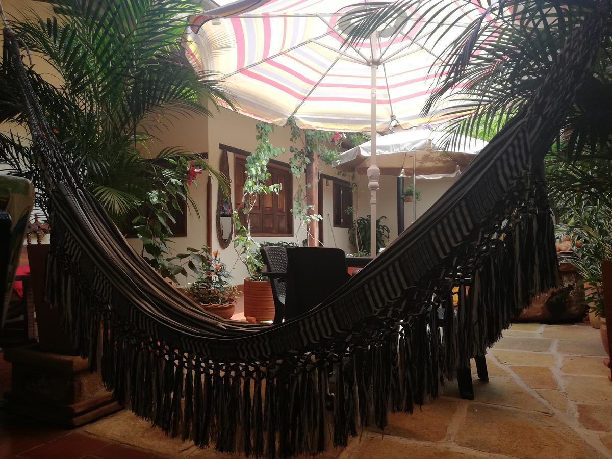 Hostal La Mansion De Virginia Barichara Exterior foto