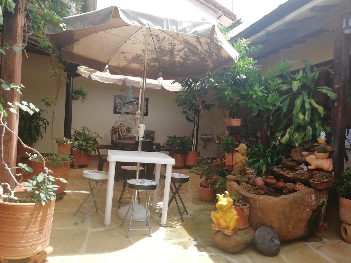 Hostal La Mansion De Virginia Barichara Exterior foto
